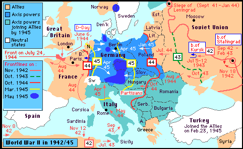 World War II (1942-1945)
